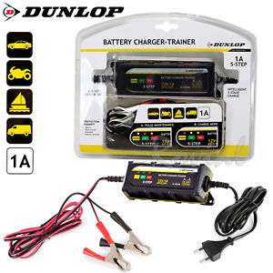 Dunlop - Chargeur de Batterie de voiture 6/12V